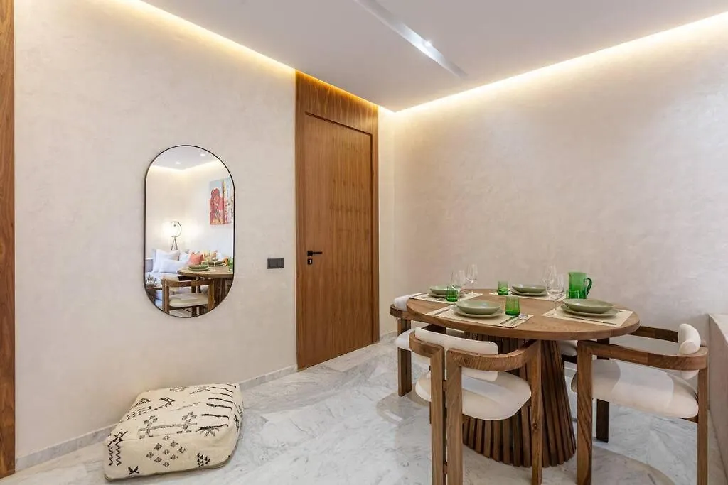 Contemporary Luxe, Heart Of Gueliz Fibre Optq Iptv Apartment Marrakesh Morocco
