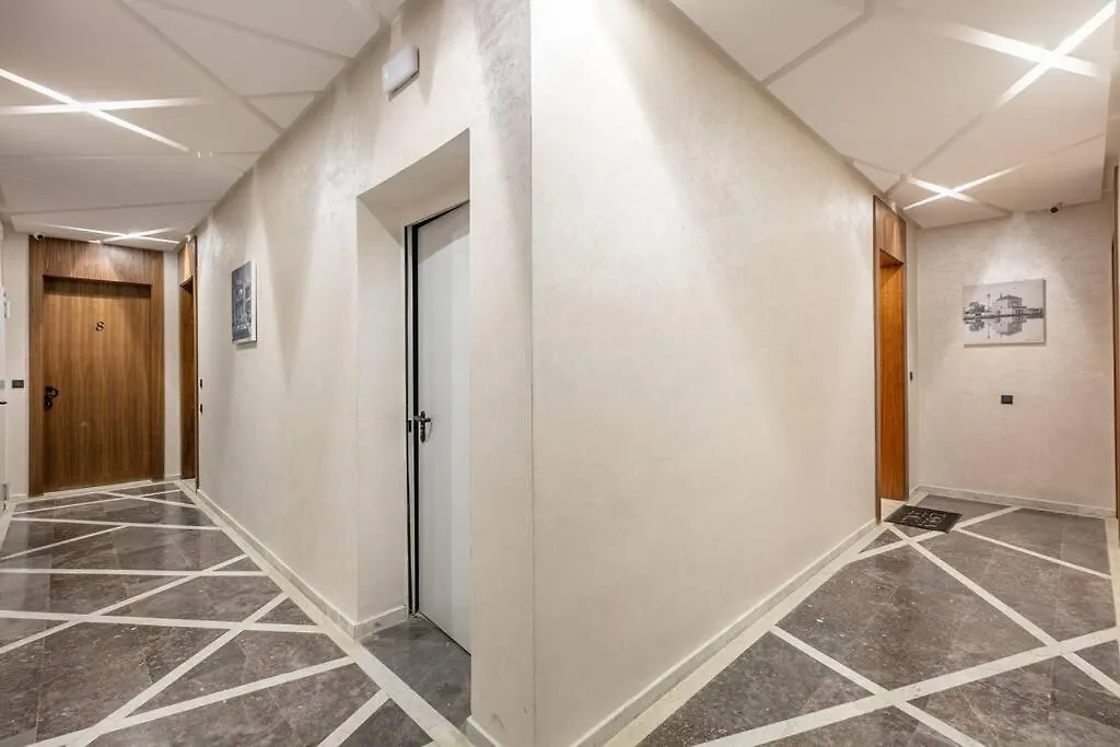 Contemporary Luxe, Heart Of Gueliz Fibre Optq Iptv Apartman Marrákes